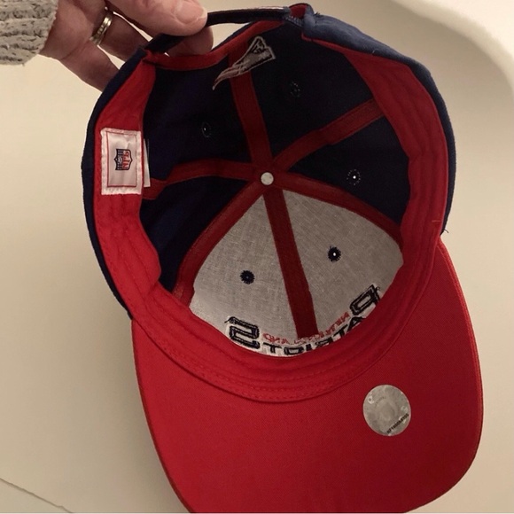 New England Patriots Official License Baseball Hat, Strapback, Hologram - Picture 7 of 9